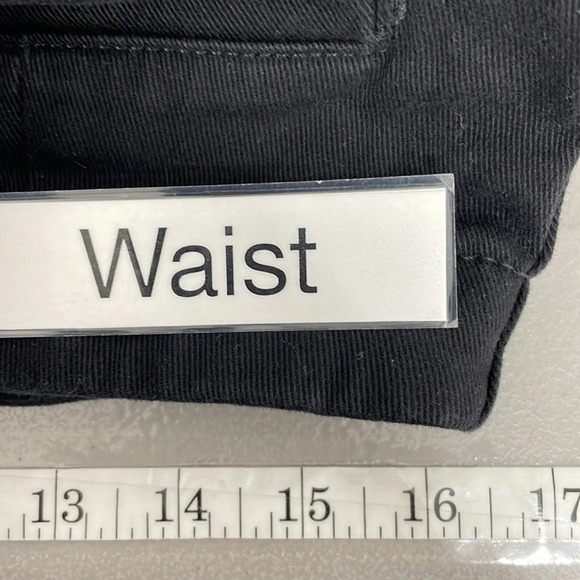 Uma Raquel Davidowicz Pants Black Elastic Ankle Joggers Pockets Spicy Size Large - Picture 9 of 11